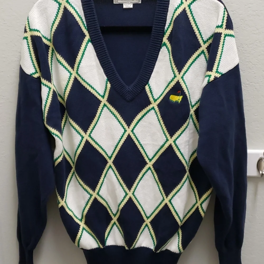 Augusta National Golf Shop Mens Lg Cotton Sweater